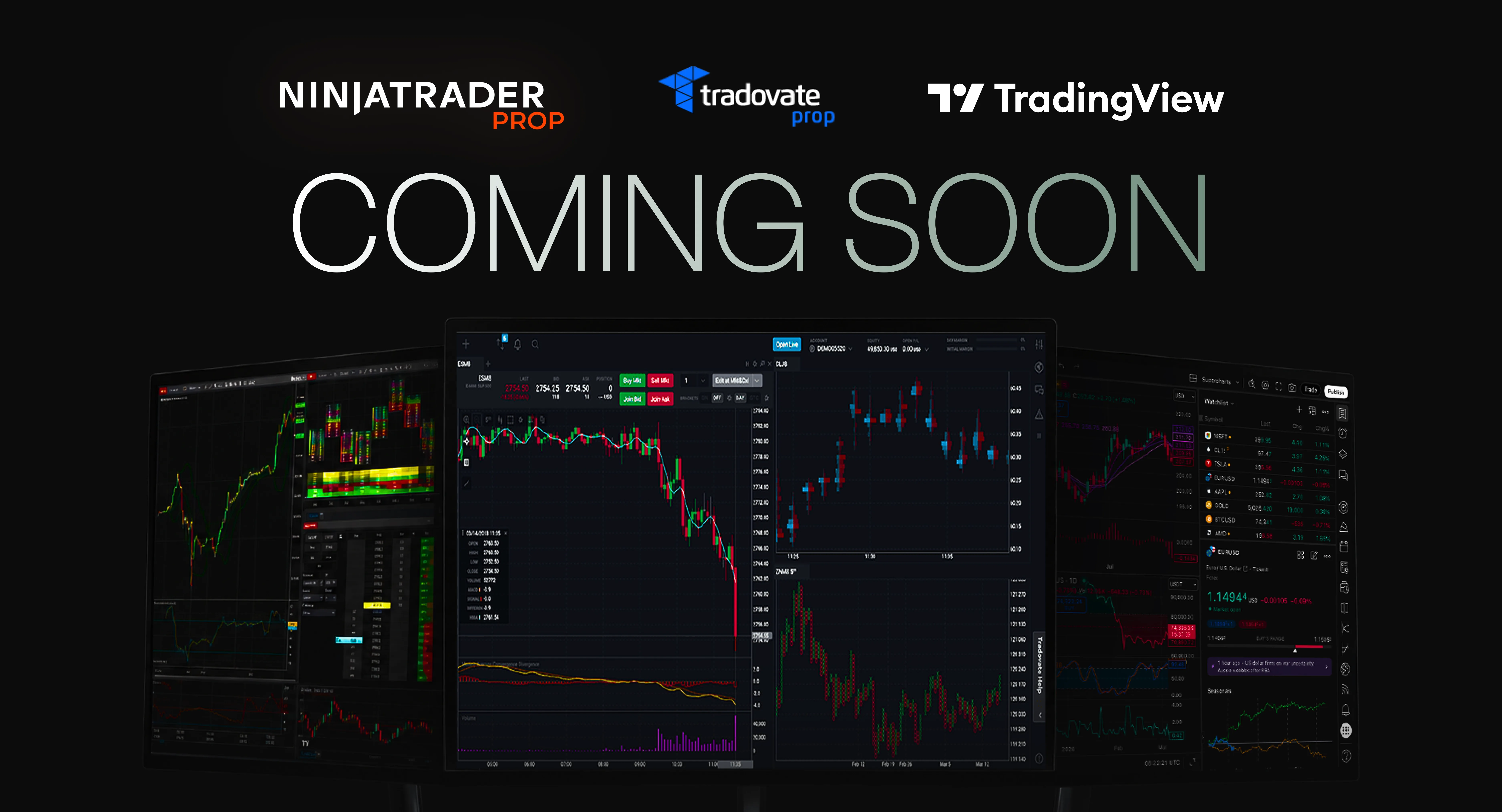 NinjaTrader trading platform β coming soon